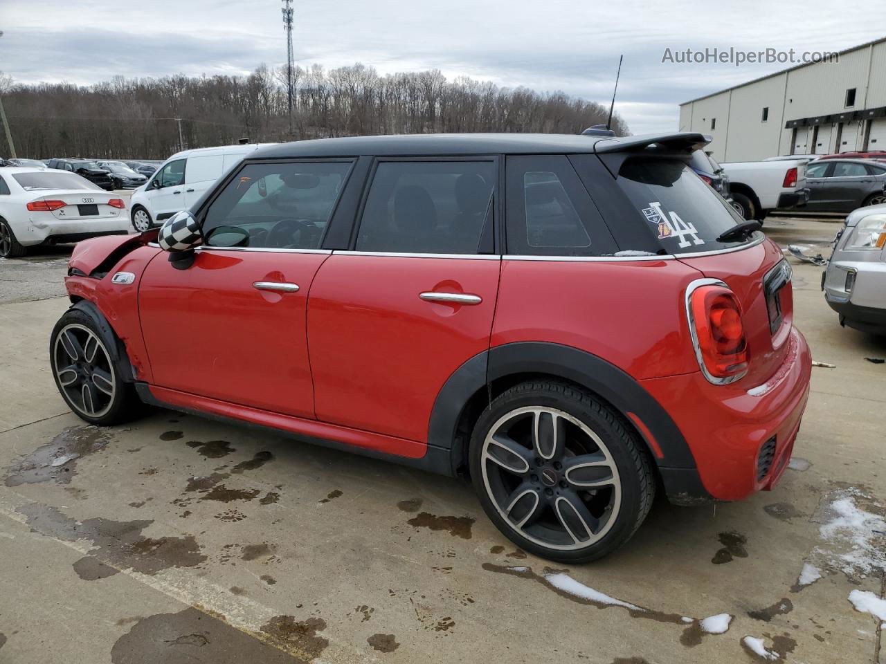 2015 Mini Cooper S Red vin: WMWXU3C52F2B56162