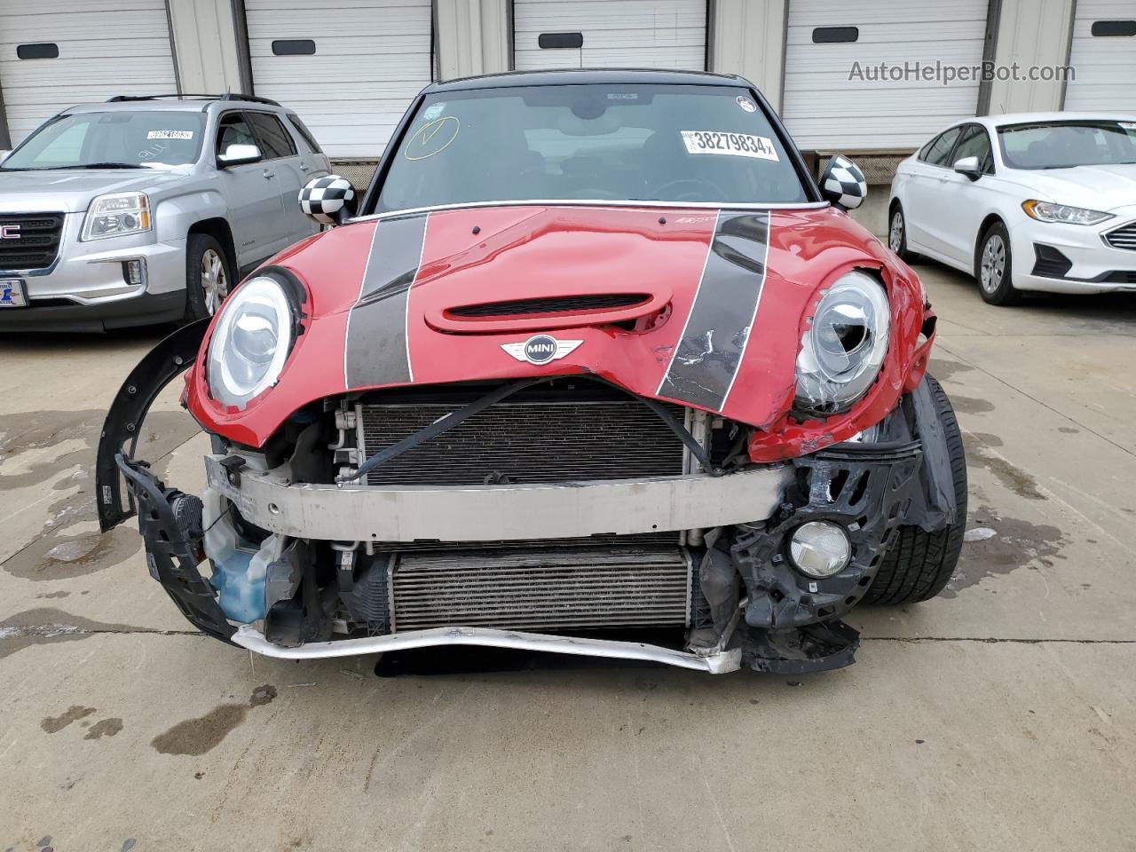 2015 Mini Cooper S Красный vin: WMWXU3C52F2B56162