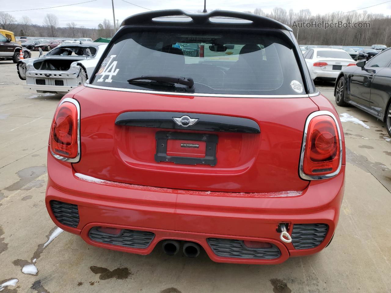 2015 Mini Cooper S Красный vin: WMWXU3C52F2B56162