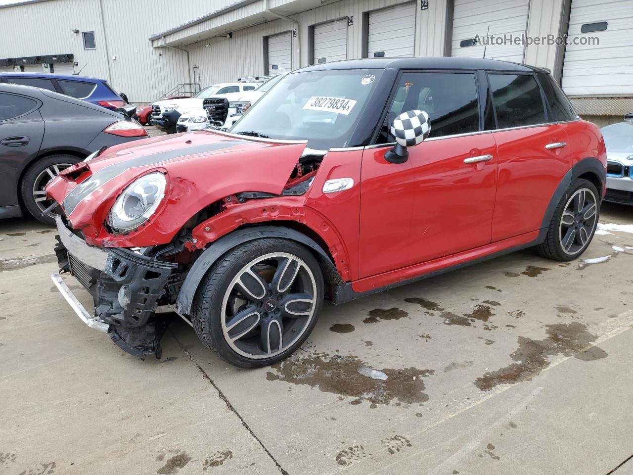 2015 Mini Cooper S Red vin: WMWXU3C52F2B56162