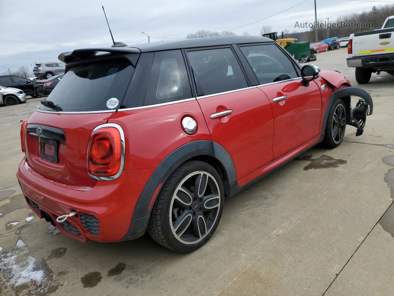 2015 Mini Cooper S Red vin: WMWXU3C52F2B56162