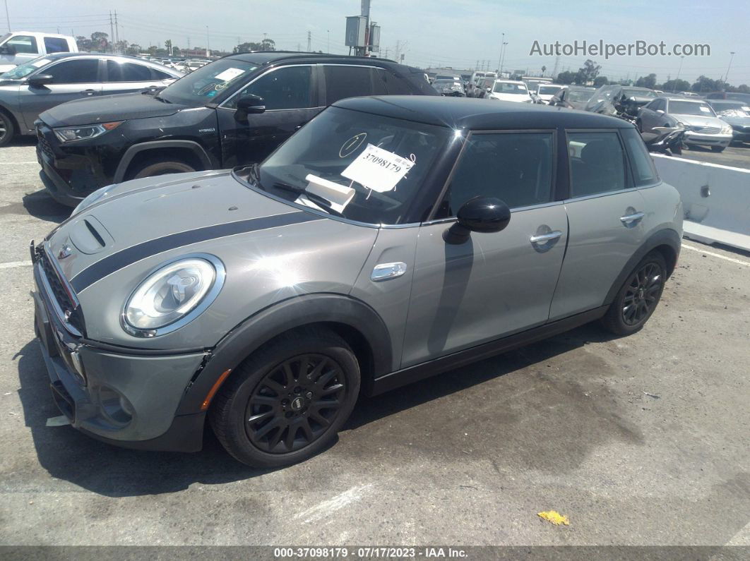 2015 Mini Cooper Hardtop 4 Door S Серый vin: WMWXU3C52F2B57392