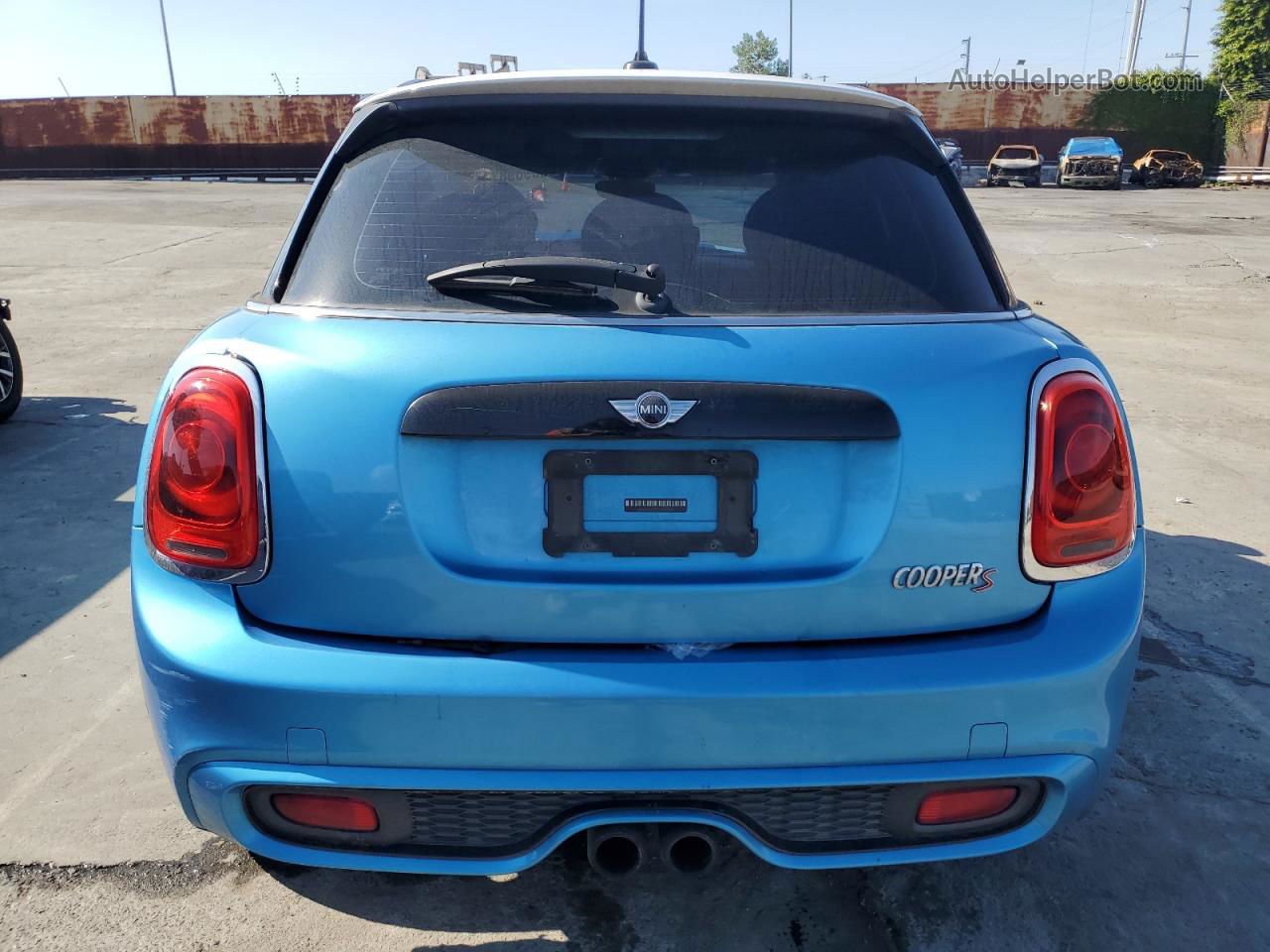 2015 Mini Cooper S Двухцветный vin: WMWXU3C52F2B58140