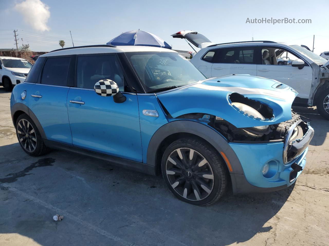 2015 Mini Cooper S Two Tone vin: WMWXU3C52F2B58140