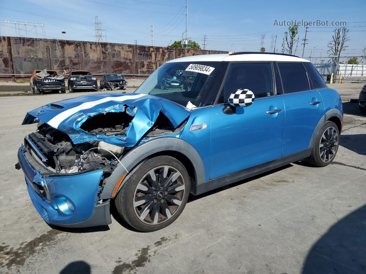 2015 Mini Cooper S Two Tone vin: WMWXU3C52F2B58140