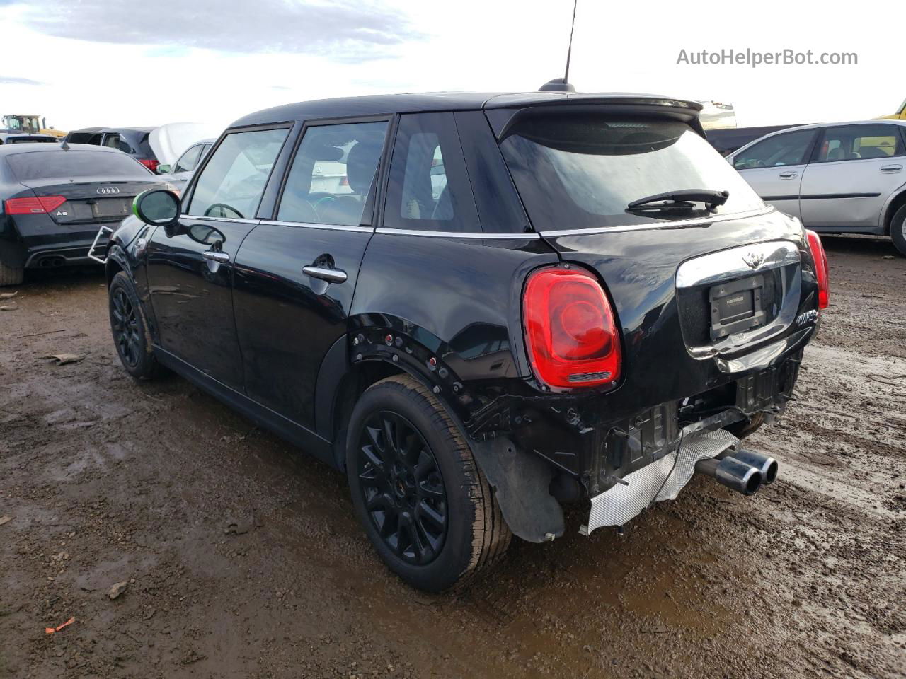 2018 Mini Cooper S Black vin: WMWXU3C52J2F50186