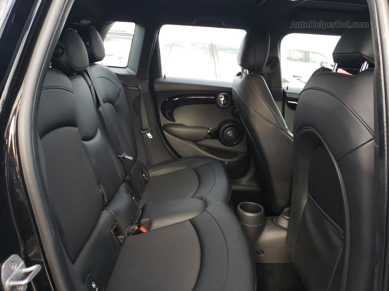 2018 Mini Cooper S Black vin: WMWXU3C52J2F50186