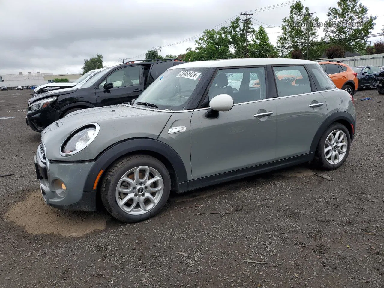 2018 Mini Cooper S Gray vin: WMWXU3C52J2F50303