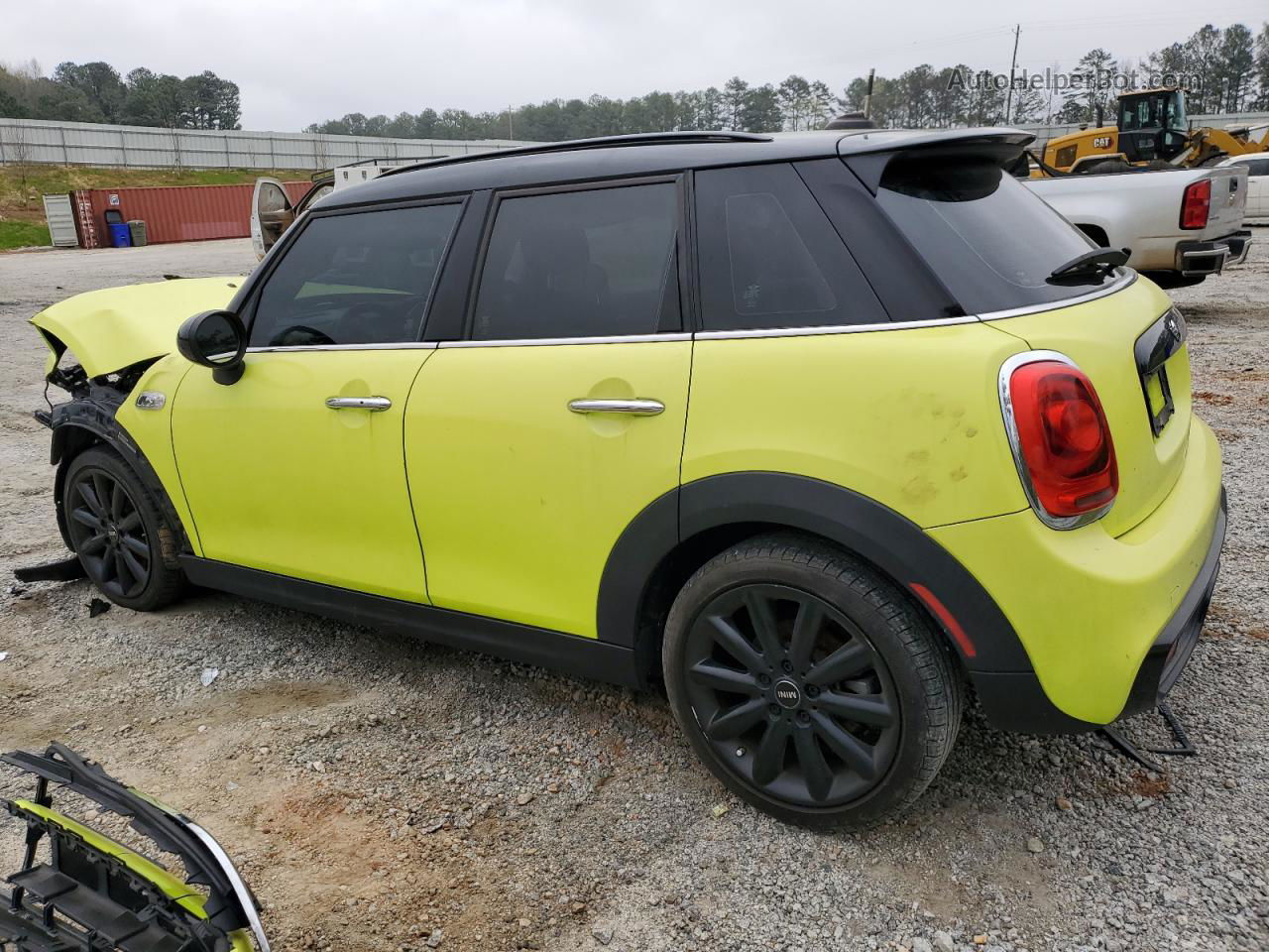 2018 Mini Cooper S Yellow vin: WMWXU3C52J2F50480