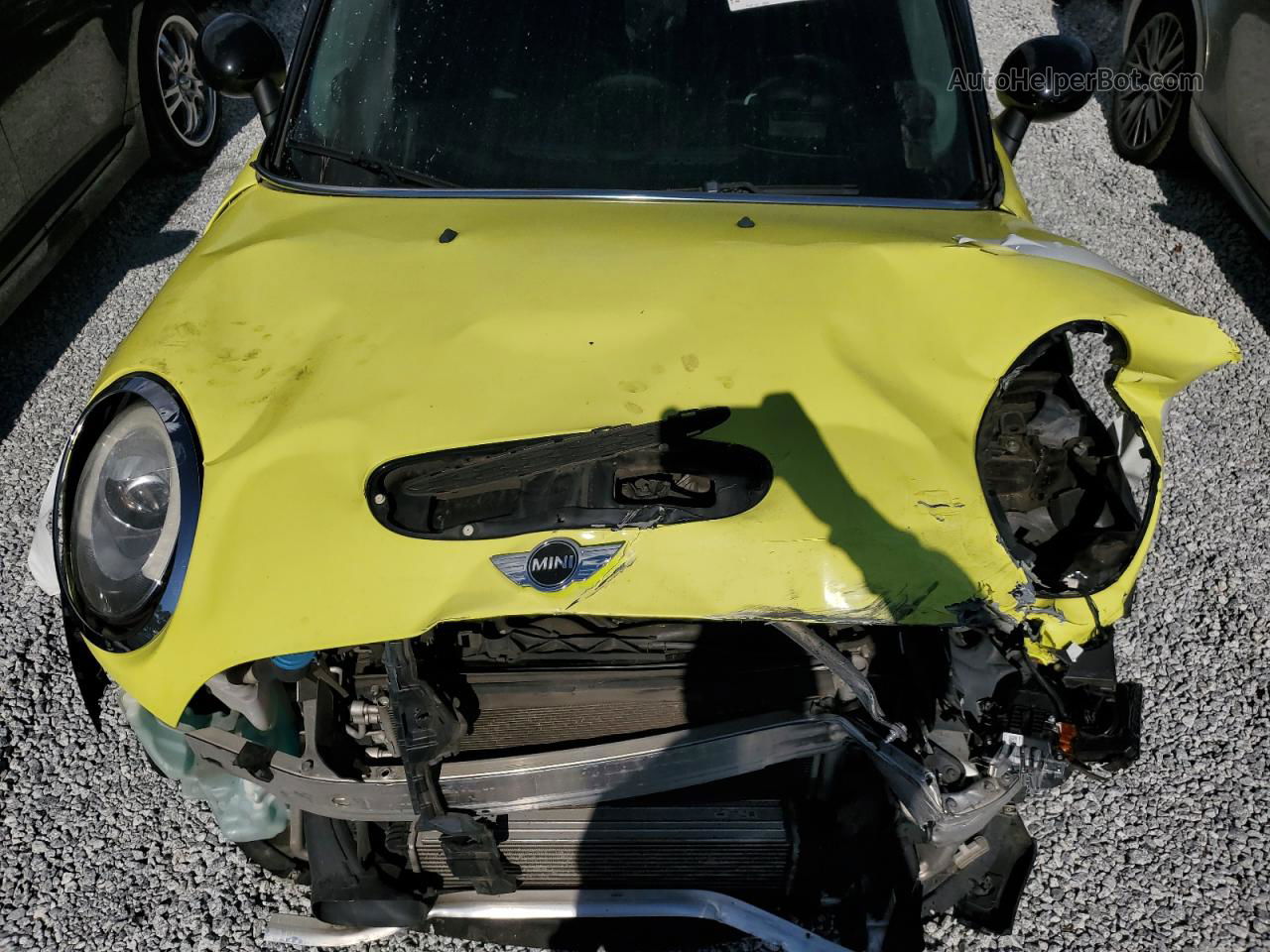 2018 Mini Cooper S Yellow vin: WMWXU3C52J2F50480