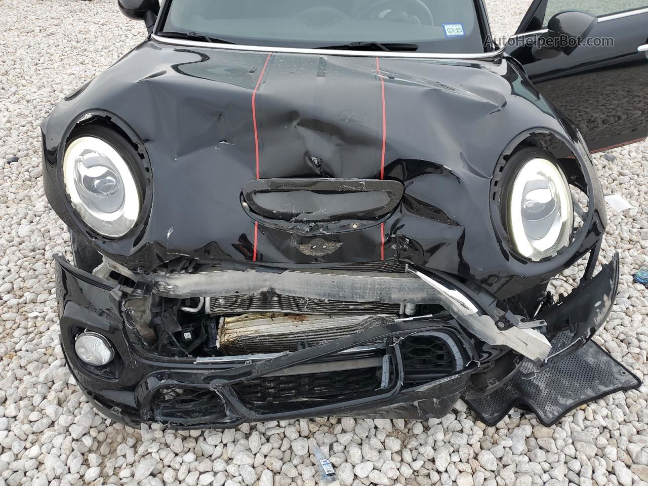 2018 Mini Cooper S Black vin: WMWXU3C52J2F51144