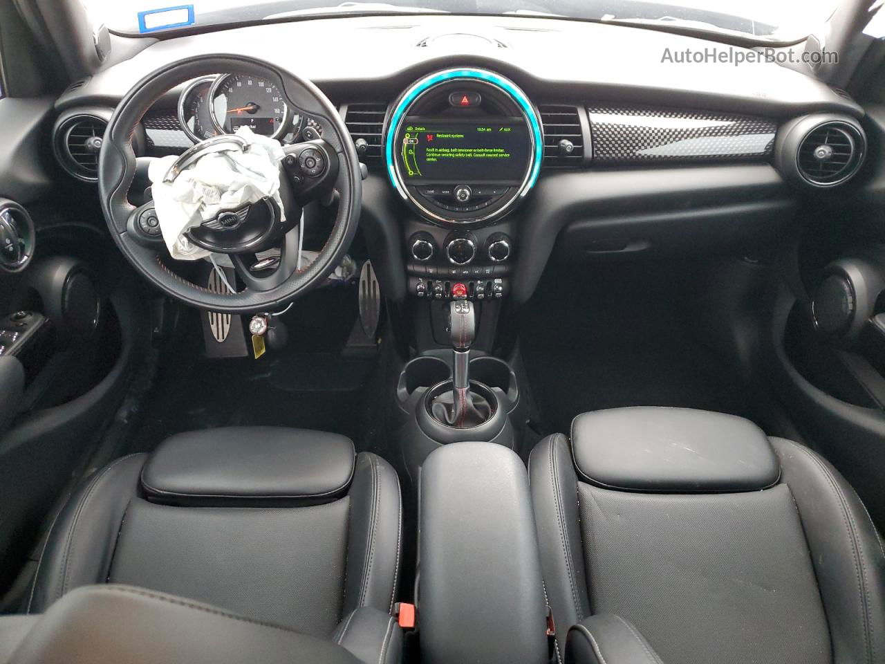 2018 Mini Cooper S Black vin: WMWXU3C52J2F51144