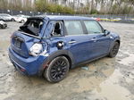 2015 Mini Cooper S Синий vin: WMWXU3C53FT892521