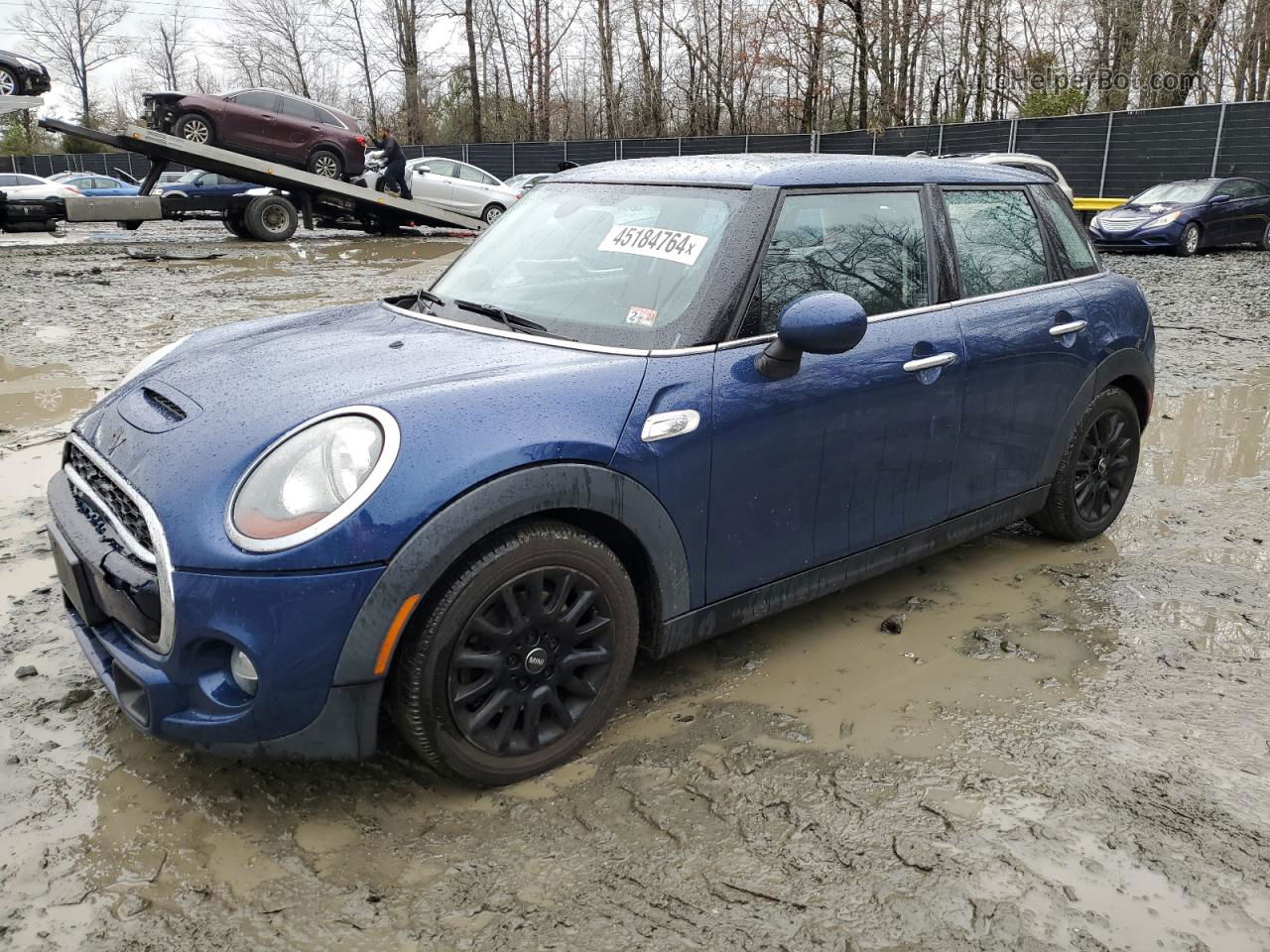 2015 Mini Cooper S Blue vin: WMWXU3C53FT892521