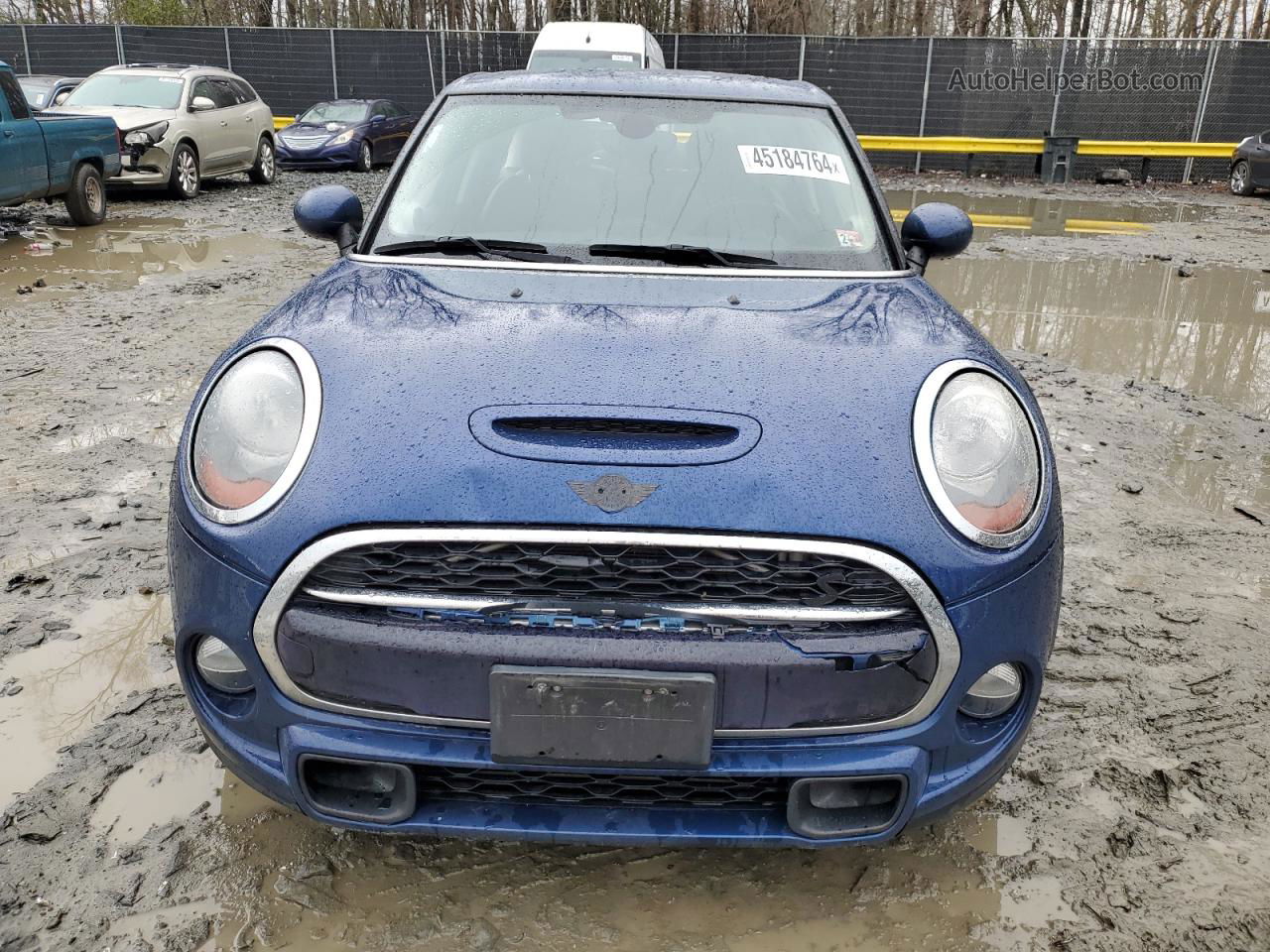 2015 Mini Cooper S Синий vin: WMWXU3C53FT892521