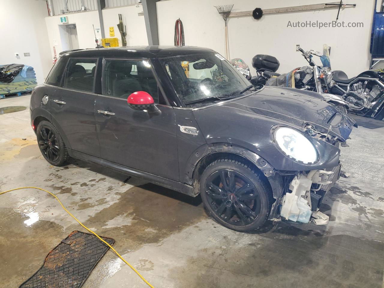 2018 Mini Cooper S Black vin: WMWXU3C53J2B64781