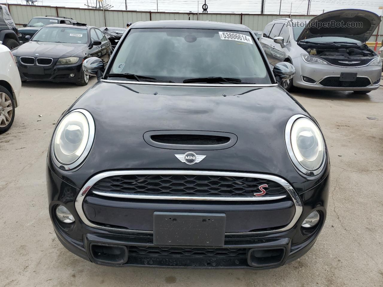 2015 Mini Cooper S Black vin: WMWXU3C55F2B66118