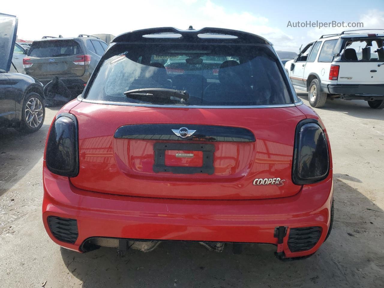 2015 Mini Cooper S Красный vin: WMWXU3C55FT892360