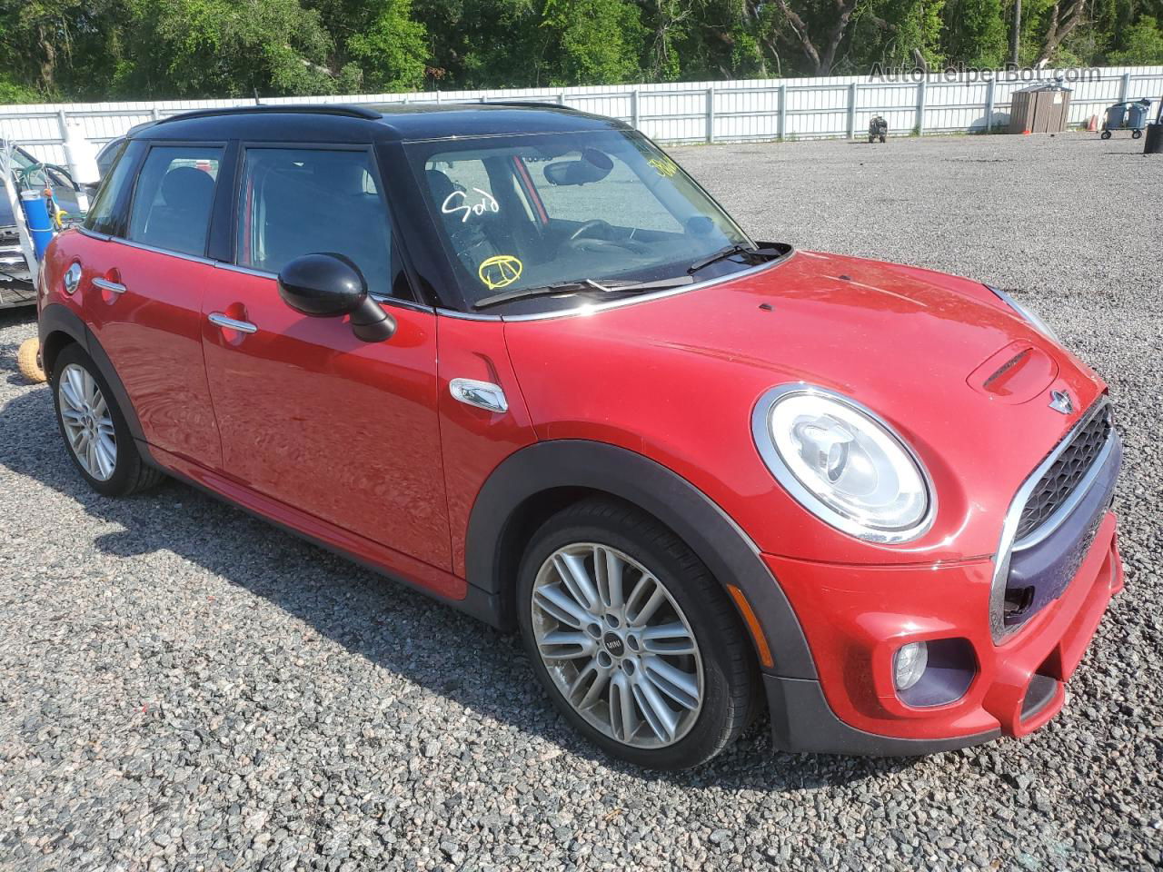 2018 Mini Cooper S Red vin: WMWXU3C56J2F50109