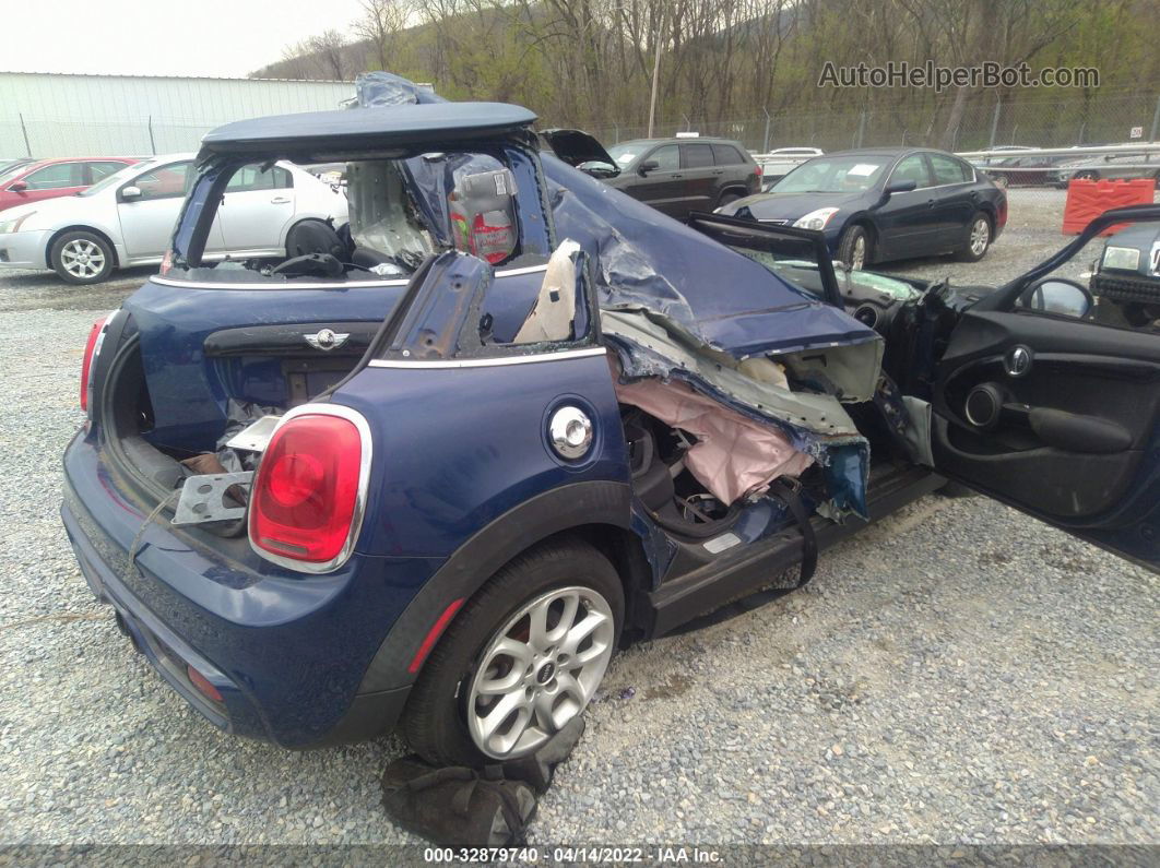 2015 Mini Hardtop Cooper S Blue vin: WMWXU3C57F2B57114