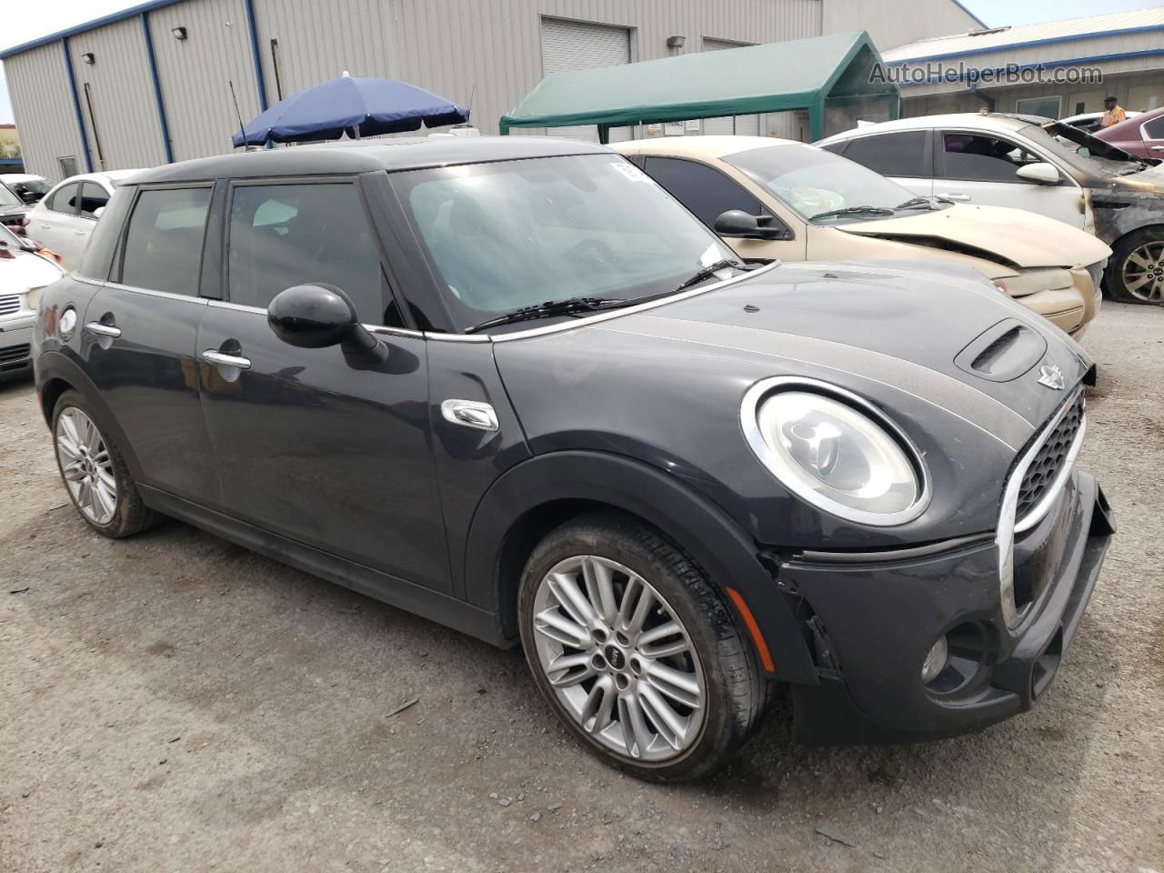 2015 Mini Cooper S Gray vin: WMWXU3C57F2B58201