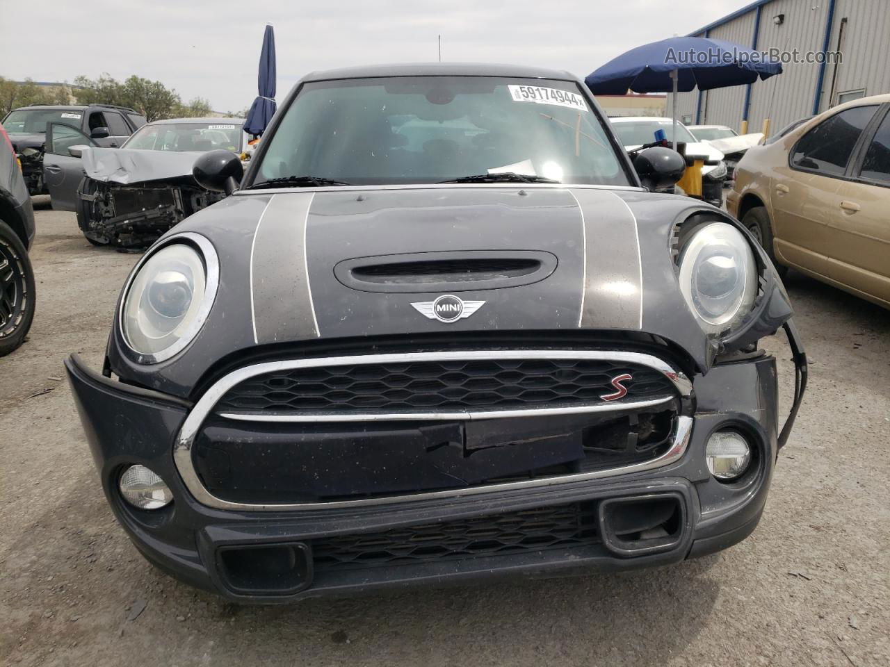 2015 Mini Cooper S Gray vin: WMWXU3C57F2B58201