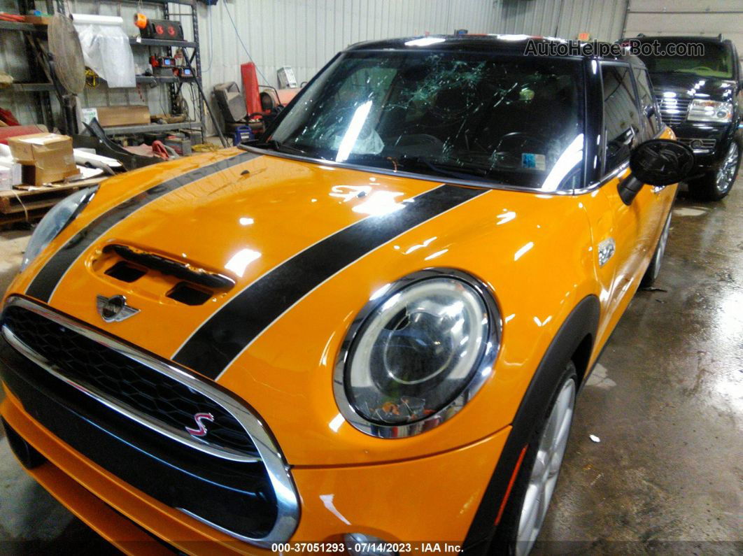 2015 Mini Cooper Hardtop 4 Door S Yellow vin: WMWXU3C58FT892160