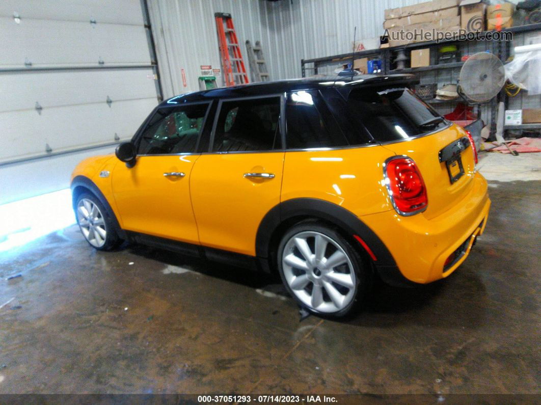 2015 Mini Cooper Hardtop 4 Door S Yellow vin: WMWXU3C58FT892160