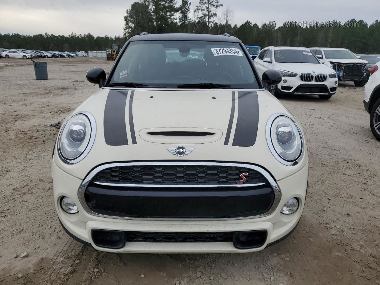 2018 Mini Cooper S White vin: WMWXU3C58J2F51018