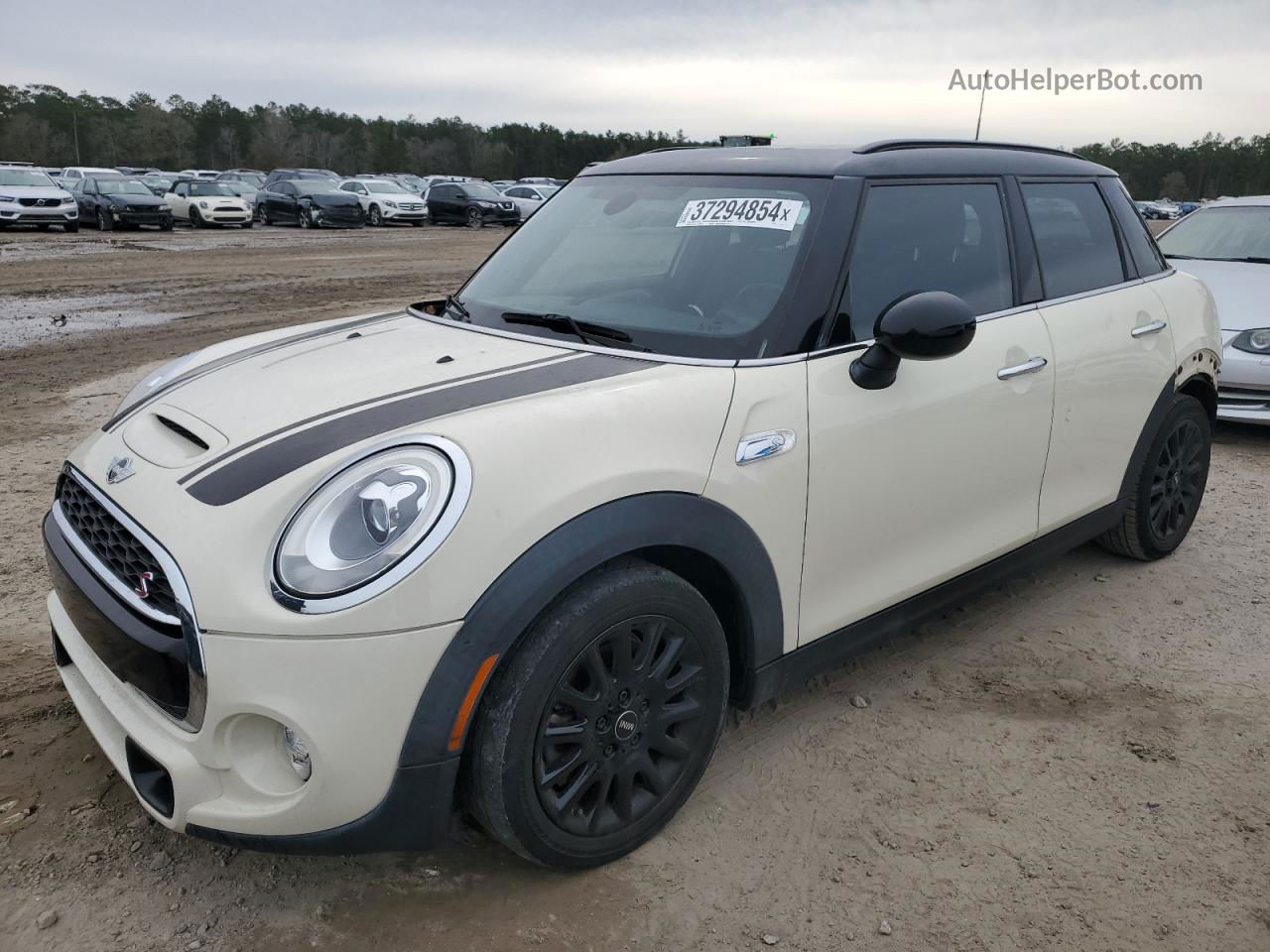 2018 Mini Cooper S White vin: WMWXU3C58J2F51018