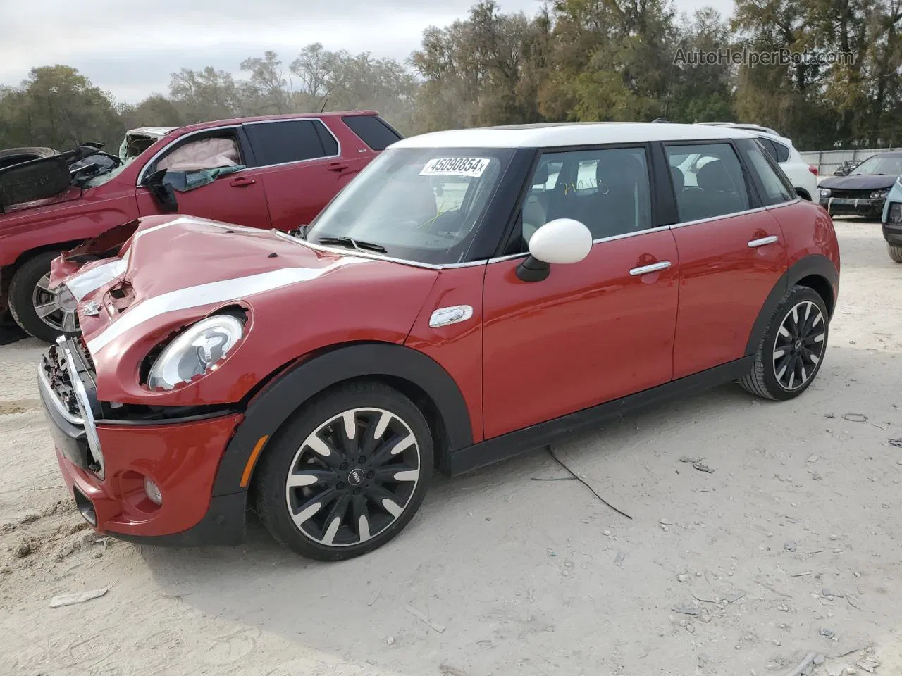 2018 Mini Cooper S Red vin: WMWXU3C58J2F51794