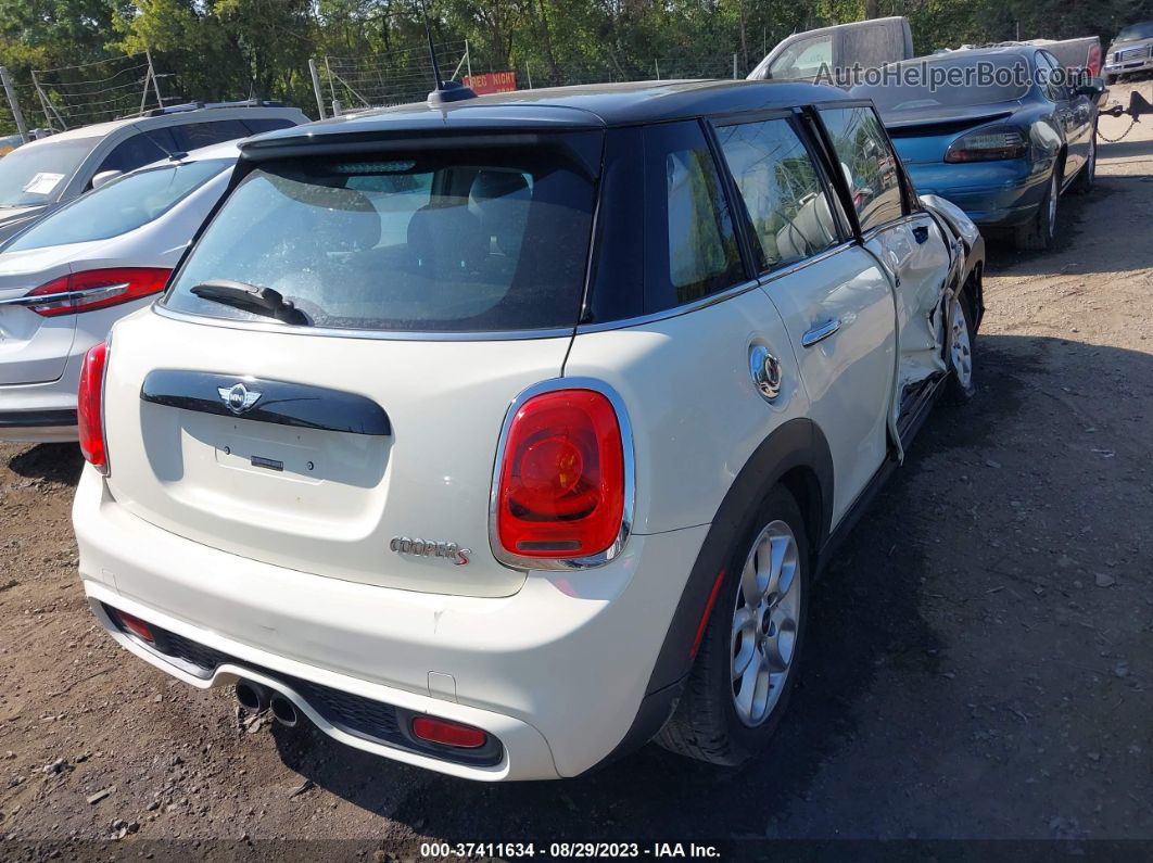 2015 Mini Cooper Hardtop 4 Door S Белый vin: WMWXU3C5XF2B56264