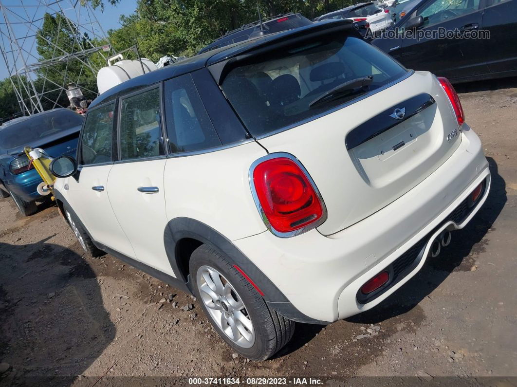 2015 Mini Cooper Hardtop 4 Door S White vin: WMWXU3C5XF2B56264