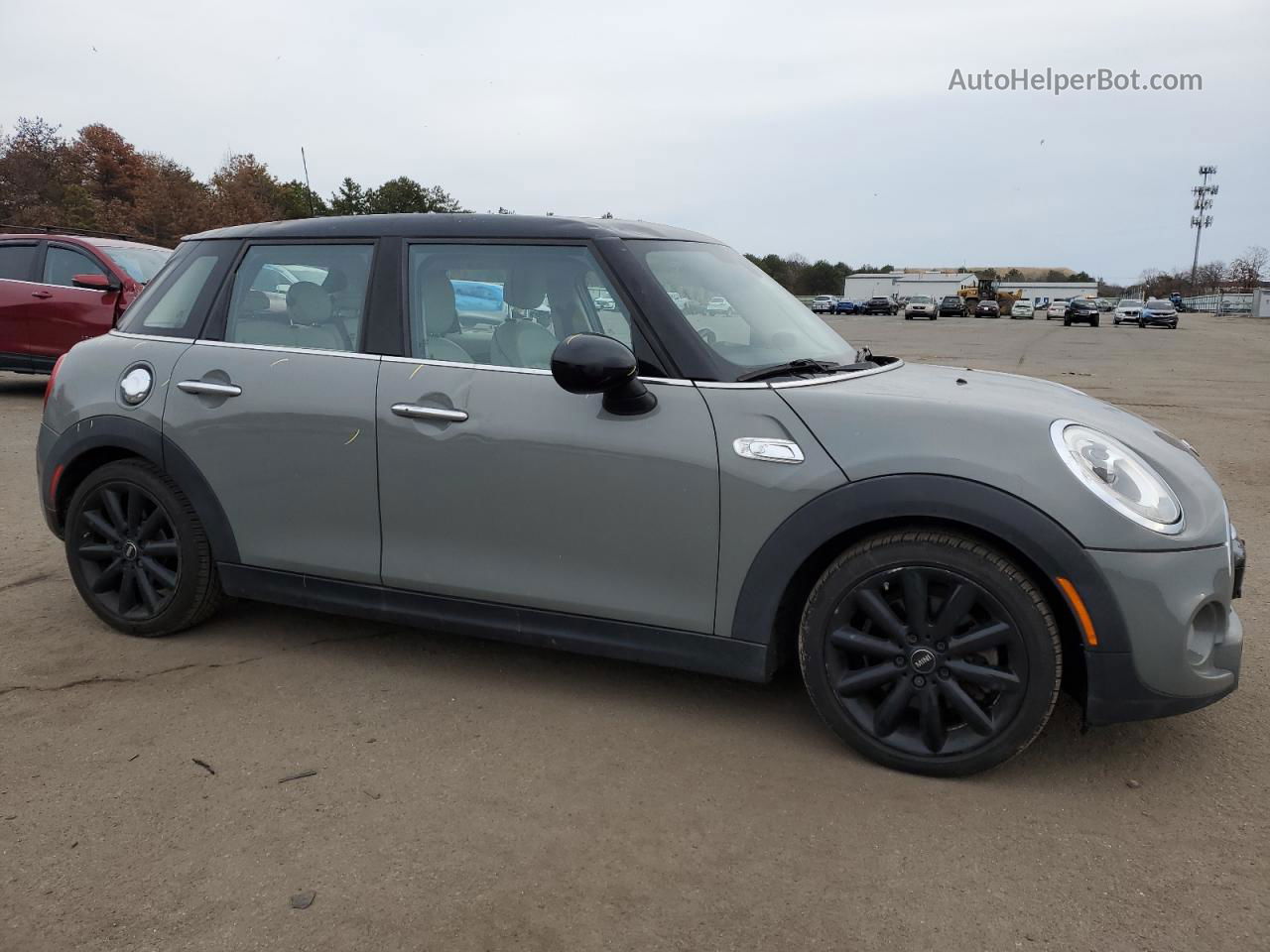 2015 Mini Cooper S Gray vin: WMWXU3C5XFT892158