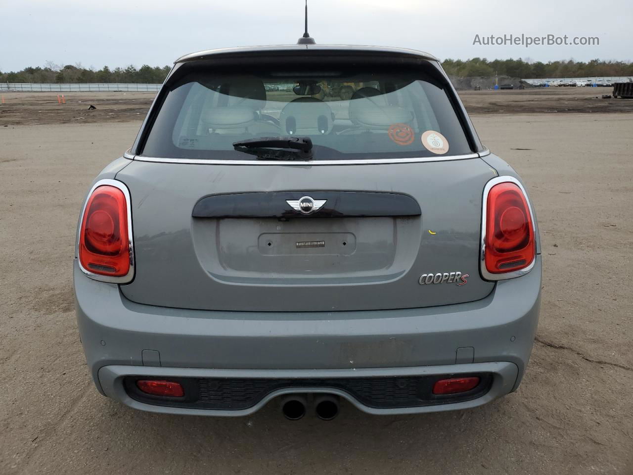 2015 Mini Cooper S Gray vin: WMWXU3C5XFT892158