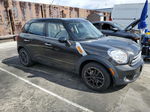 2015 Mini Cooper Countryman Black vin: WMWZB3C53FWR42511