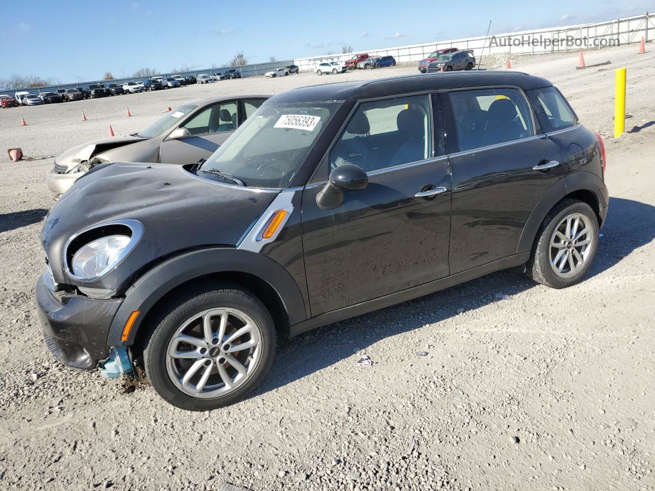 2015 Mini Cooper Countryman Угольный vin: WMWZB3C54FWR44767