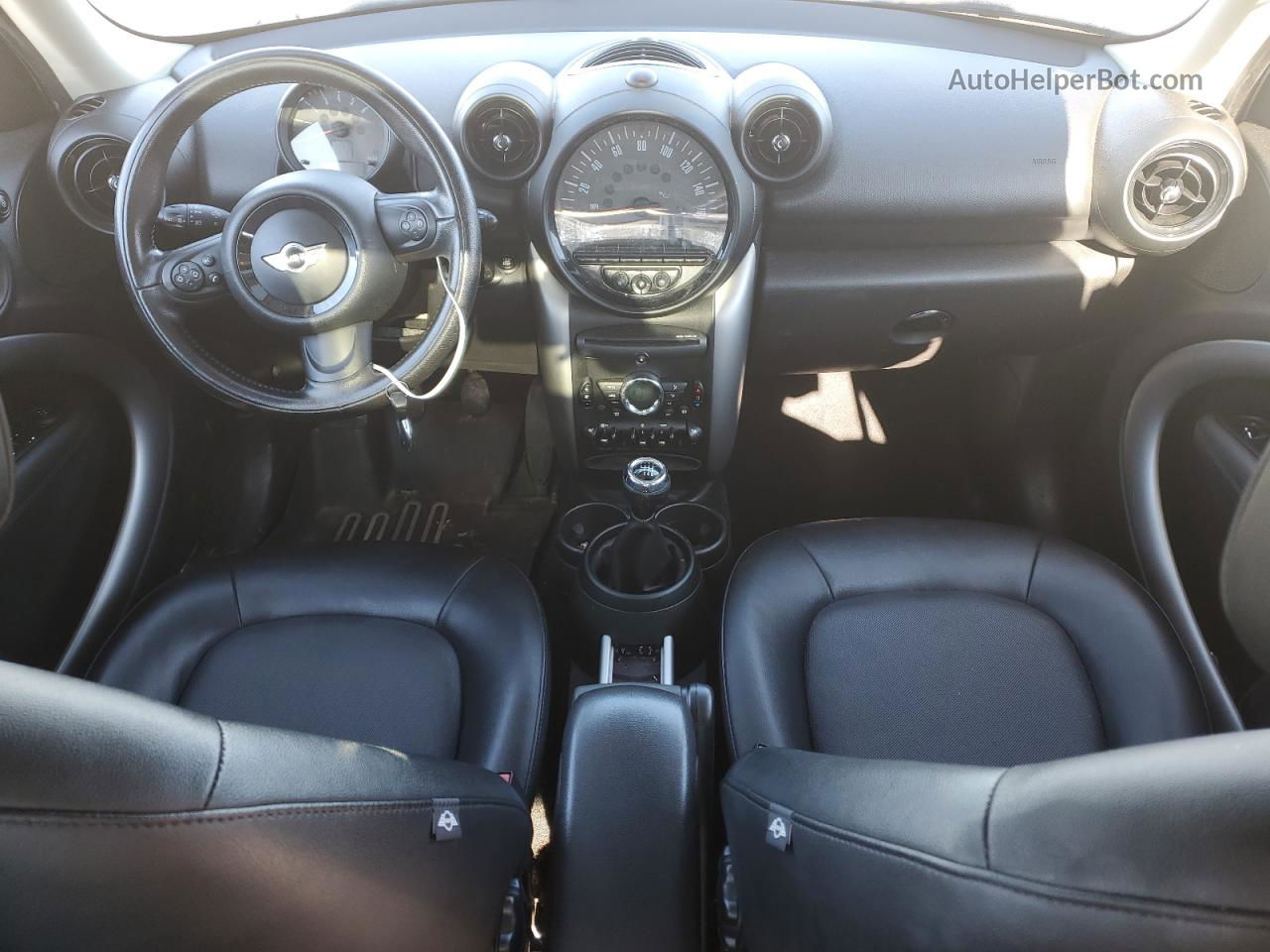 2015 Mini Cooper Countryman Серебряный vin: WMWZB3C56FWM33044