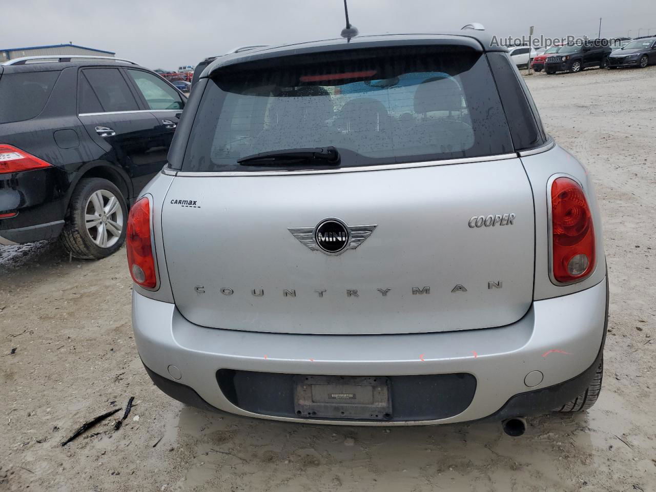 2015 Mini Cooper Countryman Gray vin: WMWZB3C59FWR46482