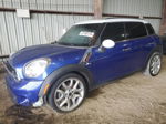 2015 Mini Cooper S Countryman Синий vin: WMWZC3C51FWT01807