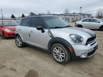 2015 Mini Cooper S Countryman Silver vin: WMWZC3C51FWT04268