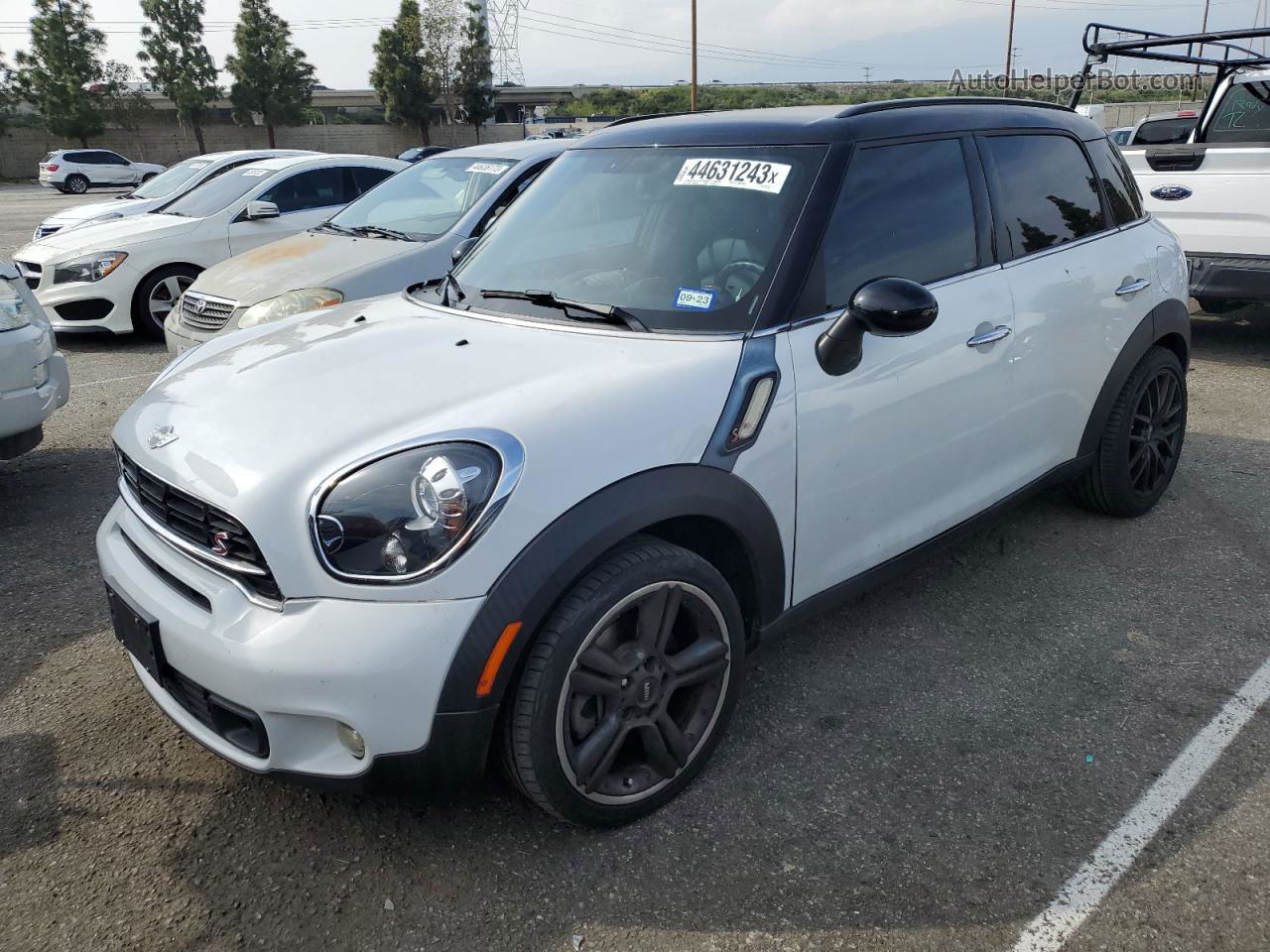 2015 Mini Cooper S Countryman Двухцветный vin: WMWZC3C52FWT01427