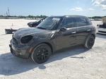 2015 Mini Cooper S Countryman Black vin: WMWZC3C52FWT01430