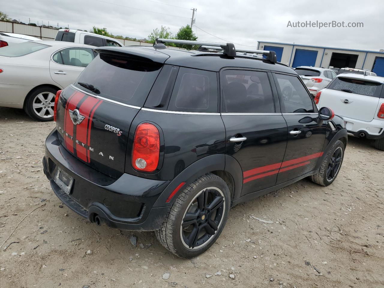 2015 Mini Cooper S Countryman Двухцветный vin: WMWZC3C56FWT05416