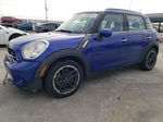 2015 Mini Cooper S Countryman Blue vin: WMWZC3C5XFWT05998