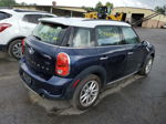 2015 Mini Cooper S Countryman Синий vin: WMWZC5C50FWP46180