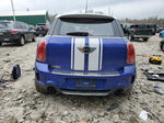 2015 Mini Cooper S Countryman Blue vin: WMWZC5C52FWP43569