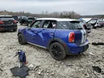 2015 Mini Cooper S Countryman Blue vin: WMWZC5C52FWP43569