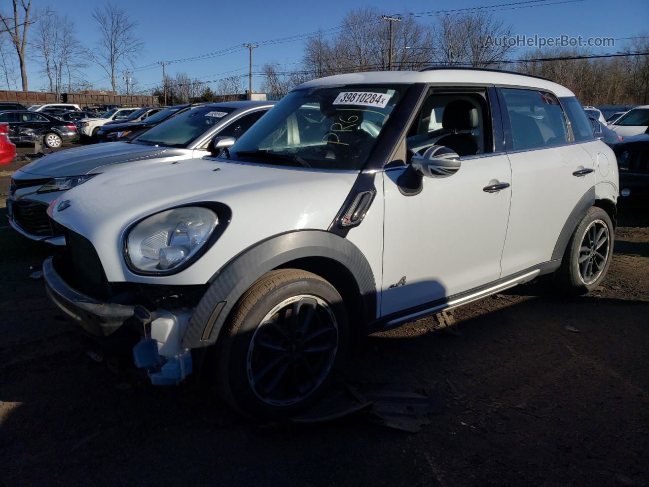 2015 Mini Cooper S Countryman Blue vin: WMWZC5C52FWP45905