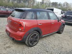 2015 Mini Cooper S Countryman Burgundy vin: WMWZC5C53FWP44892